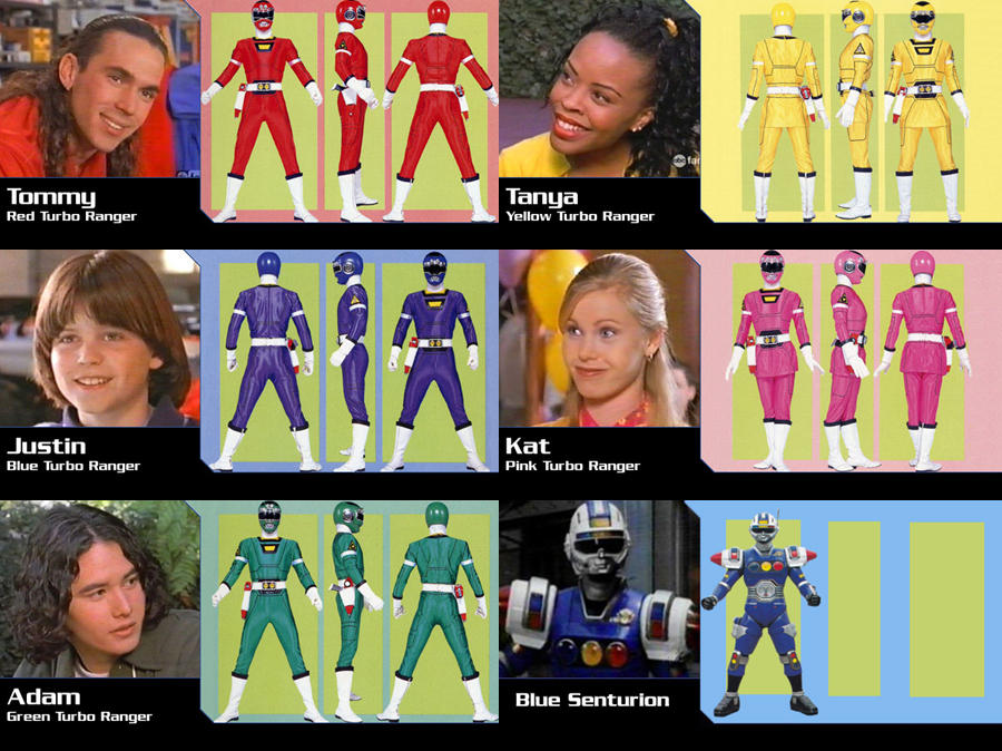 Power Rangers Turbo Season 5 Original Rangers by gera26 on DeviantArt