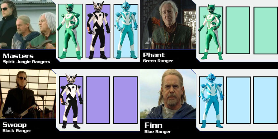 Power Rangers Masters Spirit Jungle Rangers New Fo by gera26 on DeviantArt