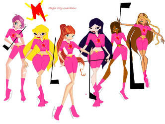 Winx Club Hockey Team!