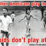 Americans play