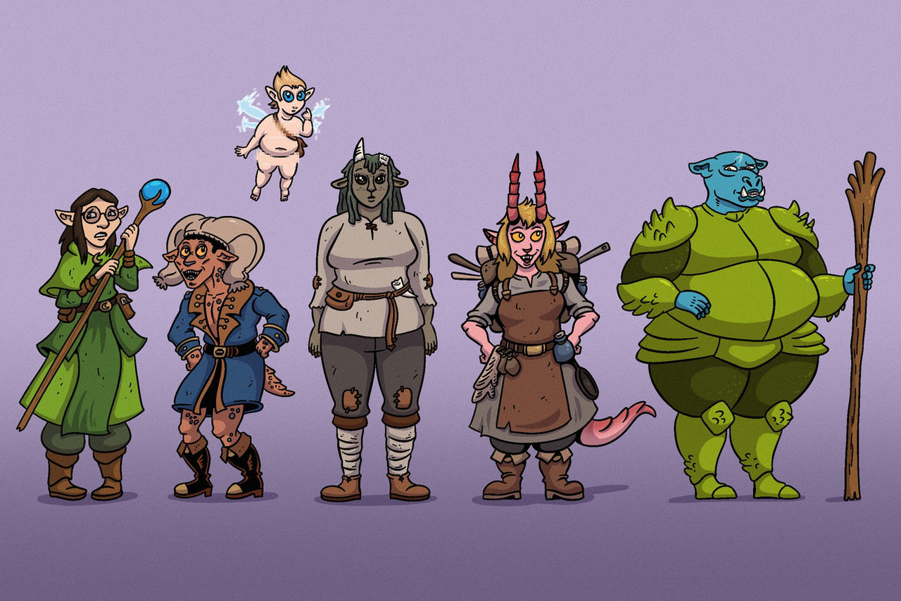DND - Greta and friends