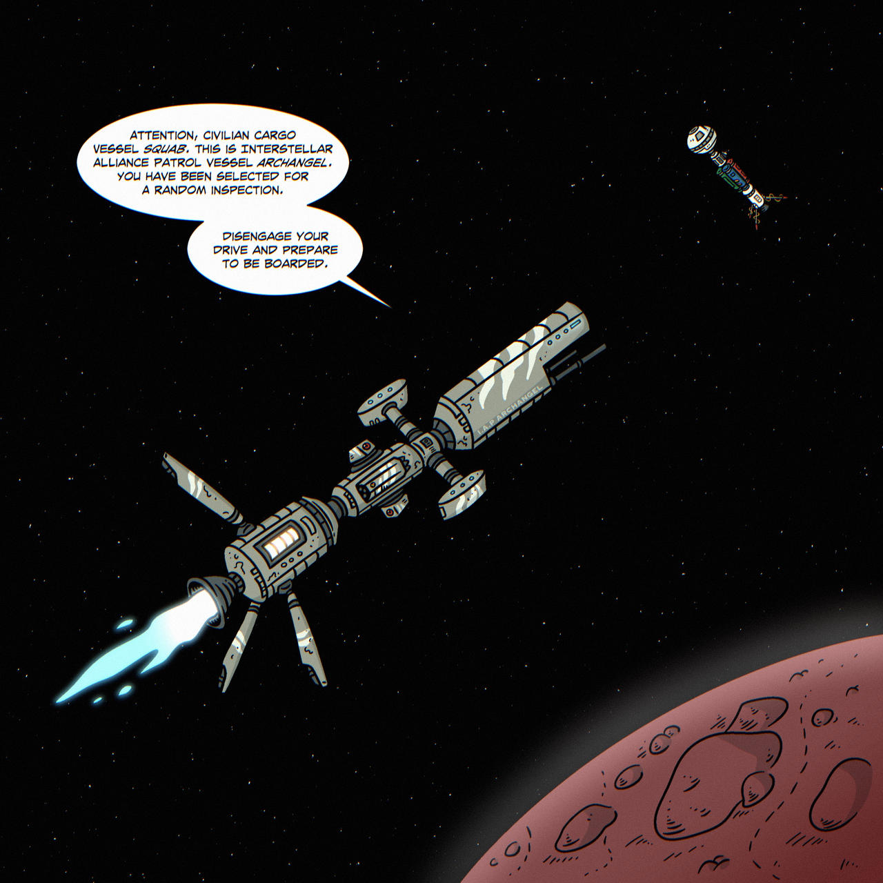 Zero Point - Patrol Ship