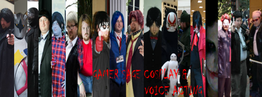 Banner for Gamer Sage Cosplay and Voice Acting