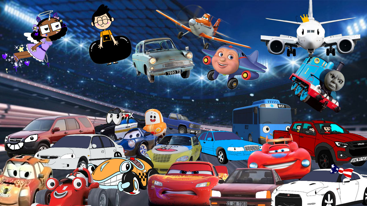 Pixar Cars Race Track by ThatHondaCivicGuy on DeviantArt