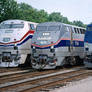 Amtrak P40DC P32AC-DM And P42DC