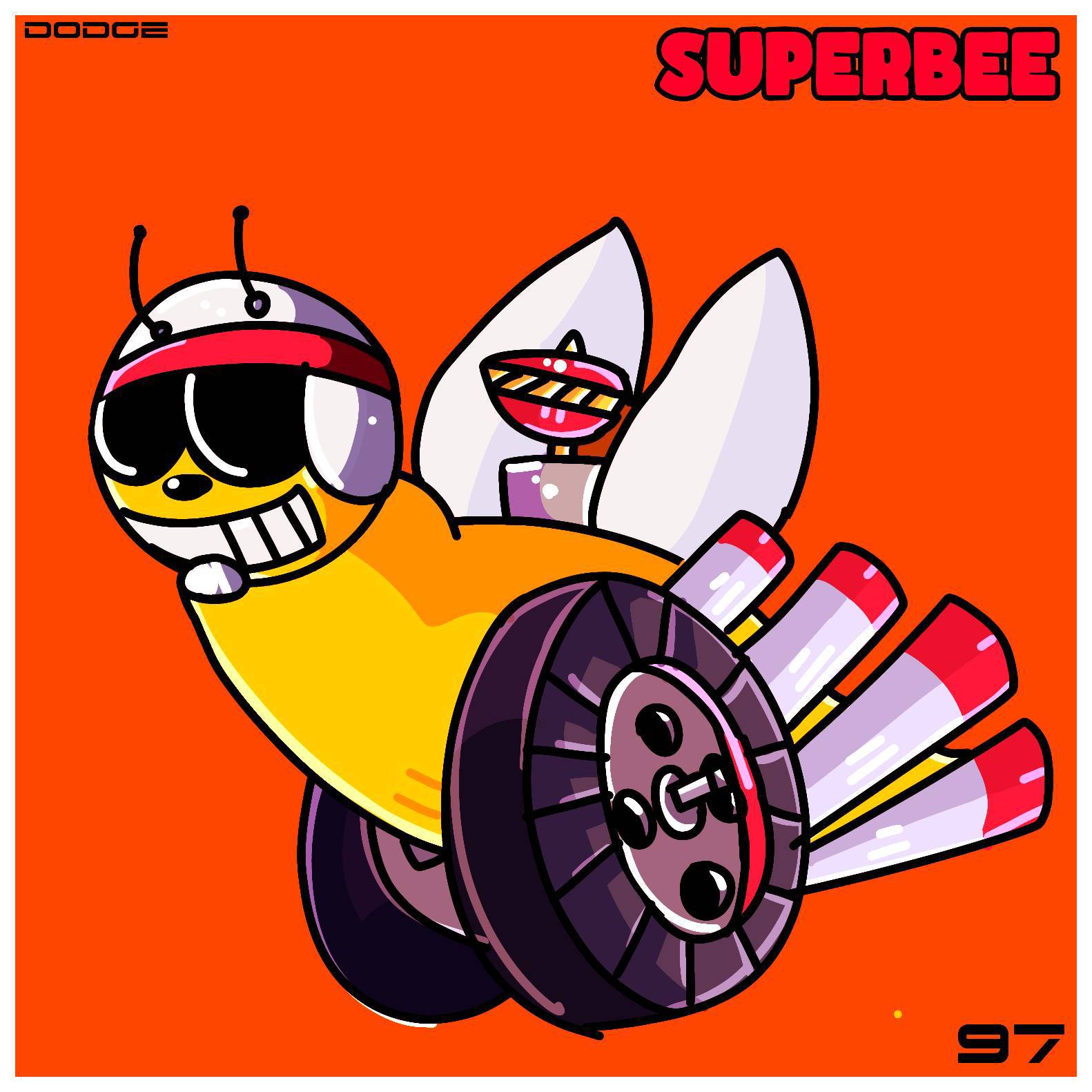 Super Bee (repost) by CartoonFurGoat97 on DeviantArt