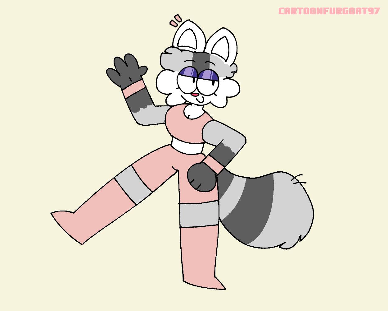 Let's be raccoons by CartoonFurGoat97 on DeviantArt