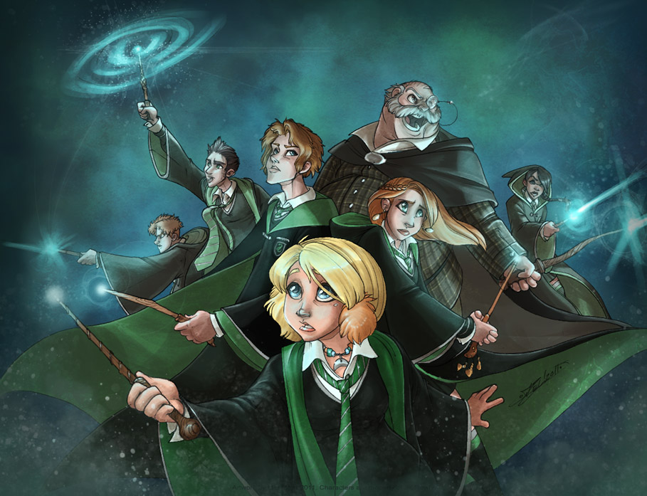 Slytherin Reinforcements - coloured