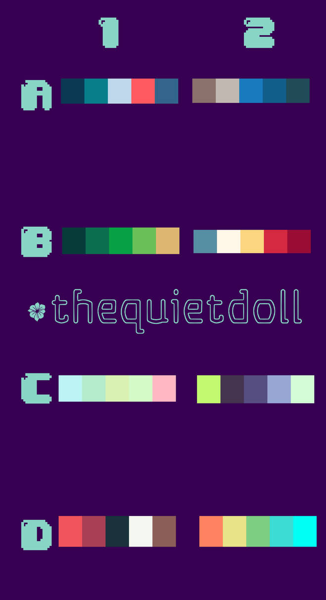 Color palette Meme by thequietdoll on DeviantArt