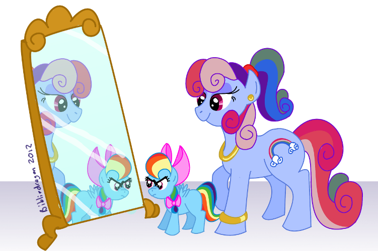 Rainbow Dash Always Dresses In Style