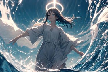 water bending angel