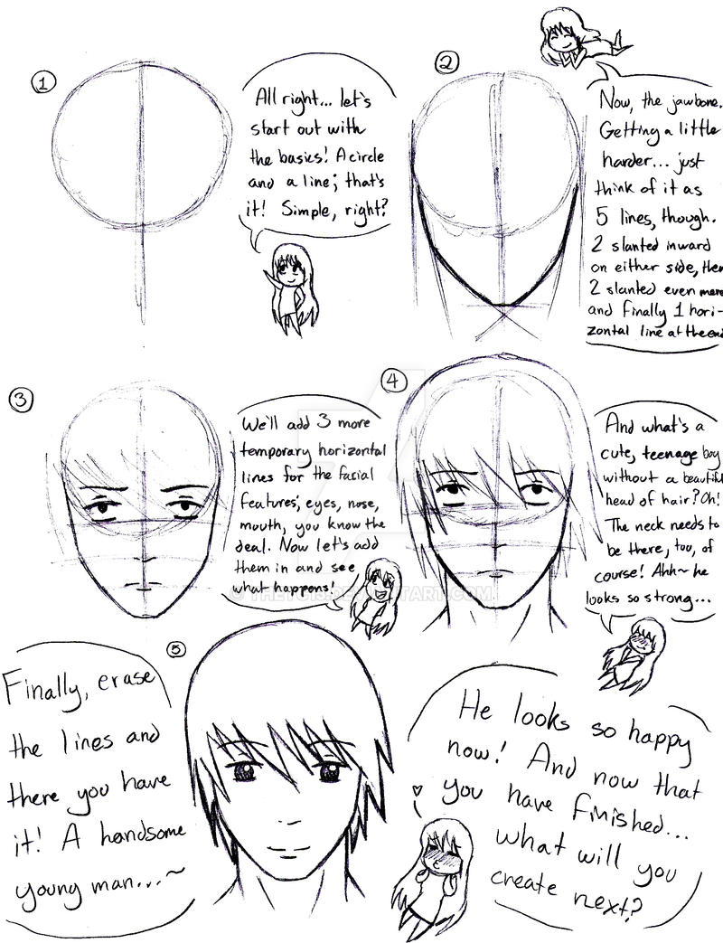 Anime Head Tutorial Deviantart Let Your Character No Longer Only Have