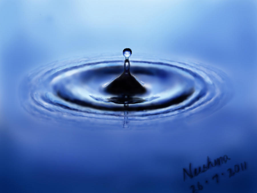 Water drop drawing in Adobe Photoshop!! by neeshma on DeviantArt