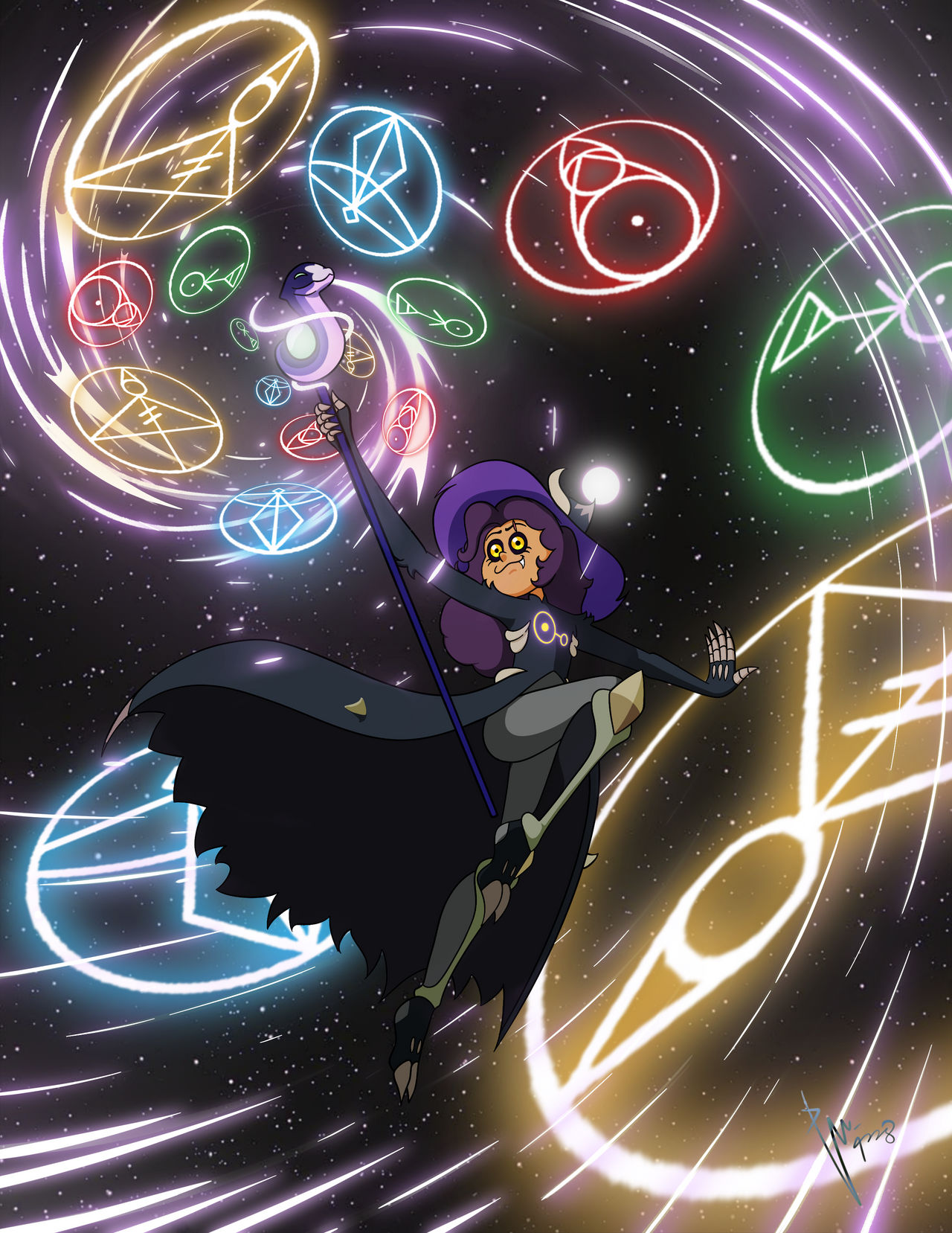 Luz The Titan Witch - Stars and Glyphs by Thunderson4228 on DeviantArt