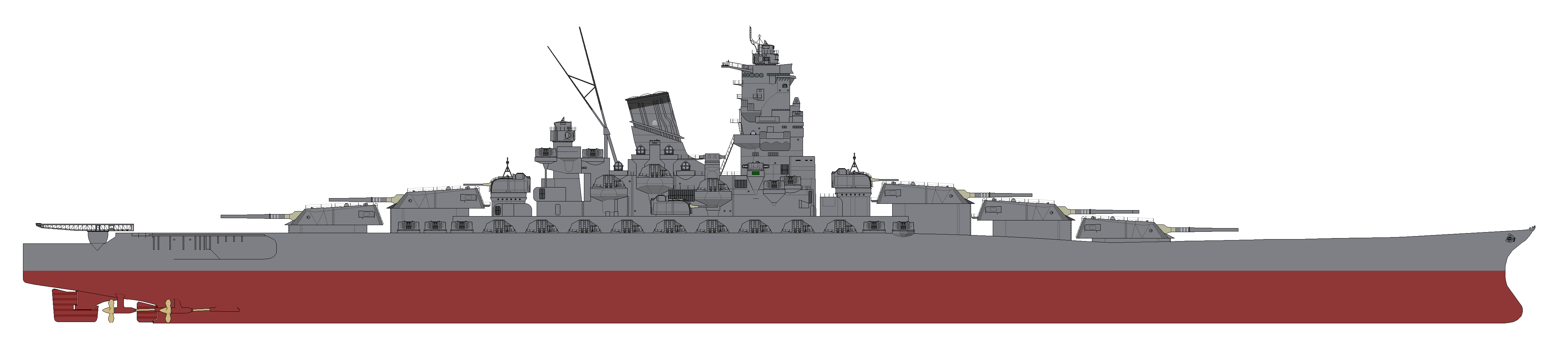 Ijn Deviantart IJN Great Yamato by nichodo on DeviantArt