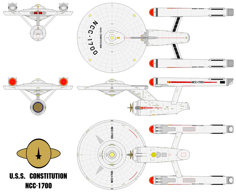 U.S.S. Constitution (Variant) by nichodo on DeviantArt