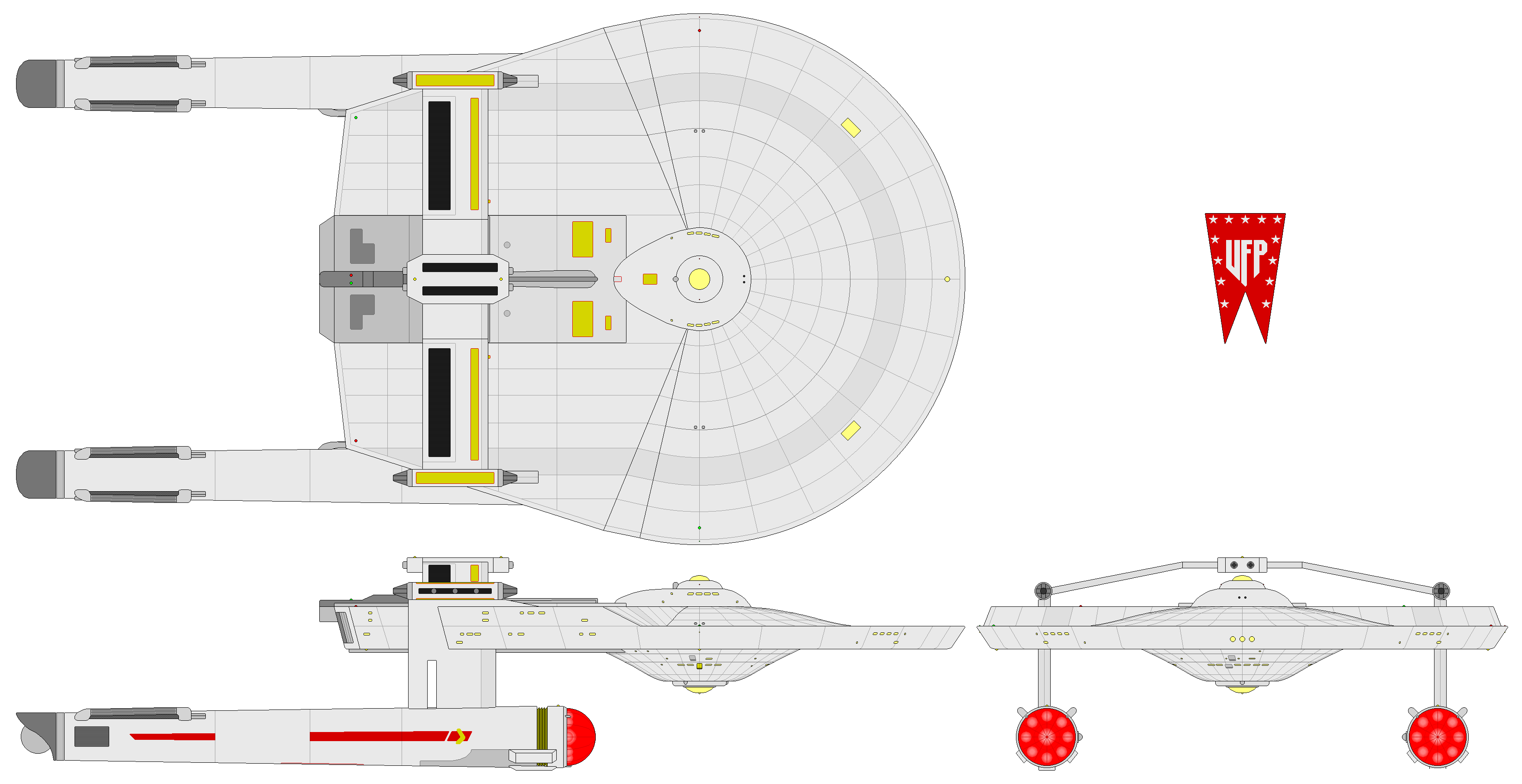 Miranda Class Miranda Class (Star Trek Union) by nichodo on DeviantArt