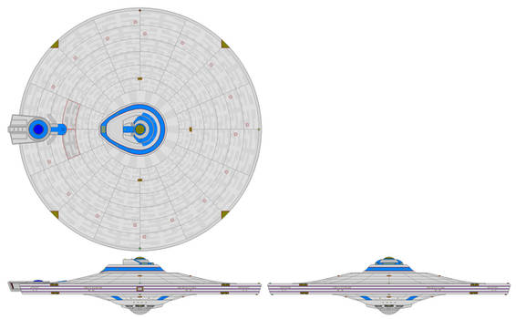 TMP Saucer (Discovery Scale)