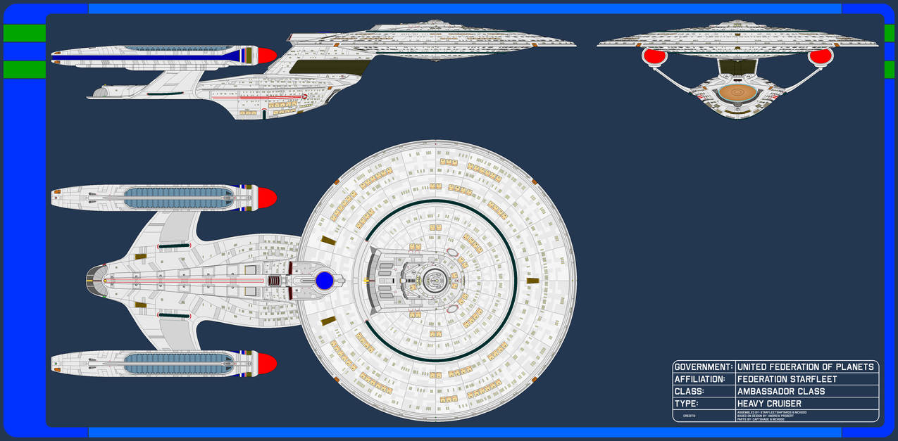 Deviantart Ambassador Class Ambassador Class (Cruiser) by nichodo on DeviantArt