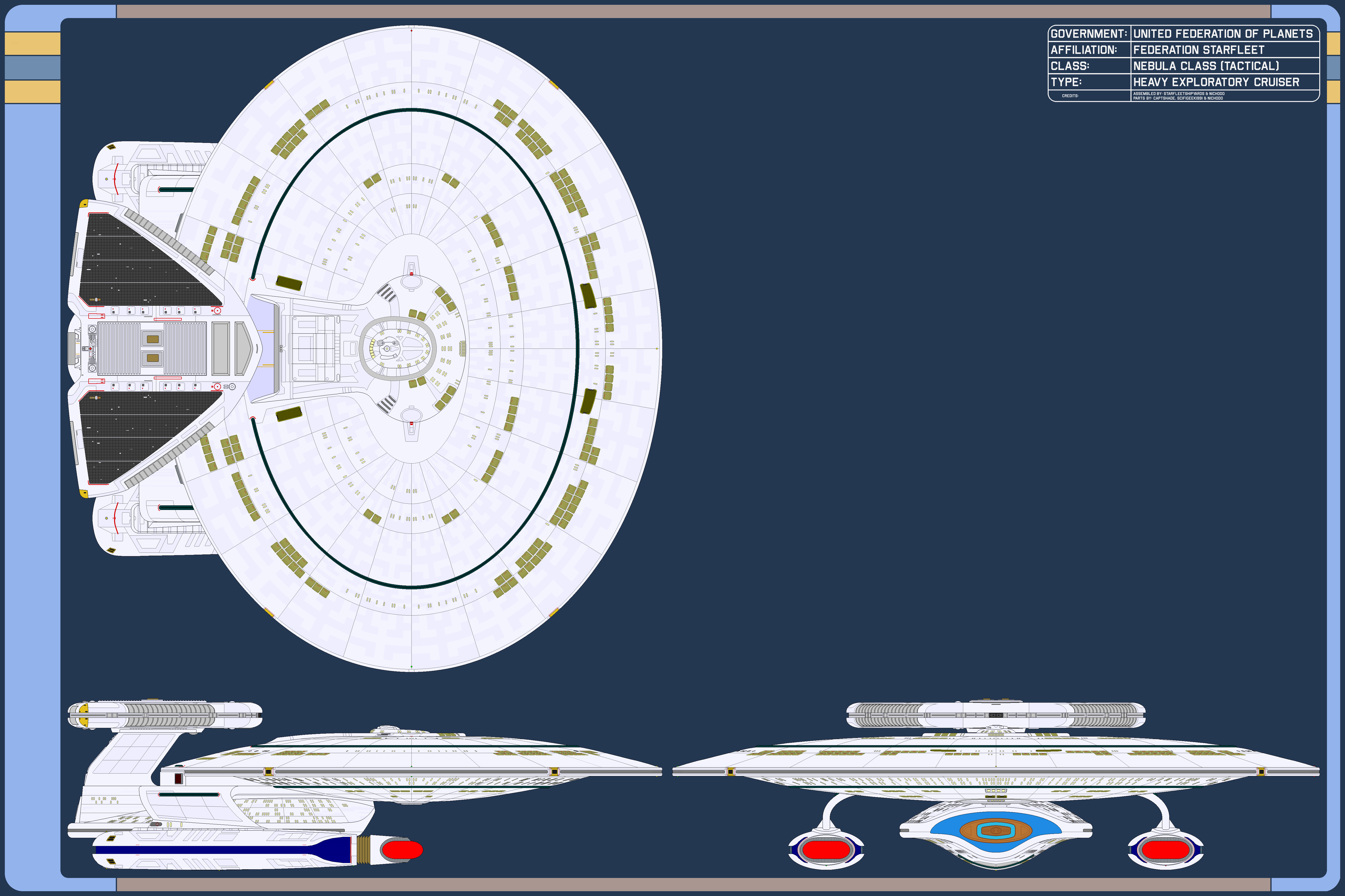 Nebula Class (Tactical Pod) (Alt Timeline) by nichodo on DeviantArt