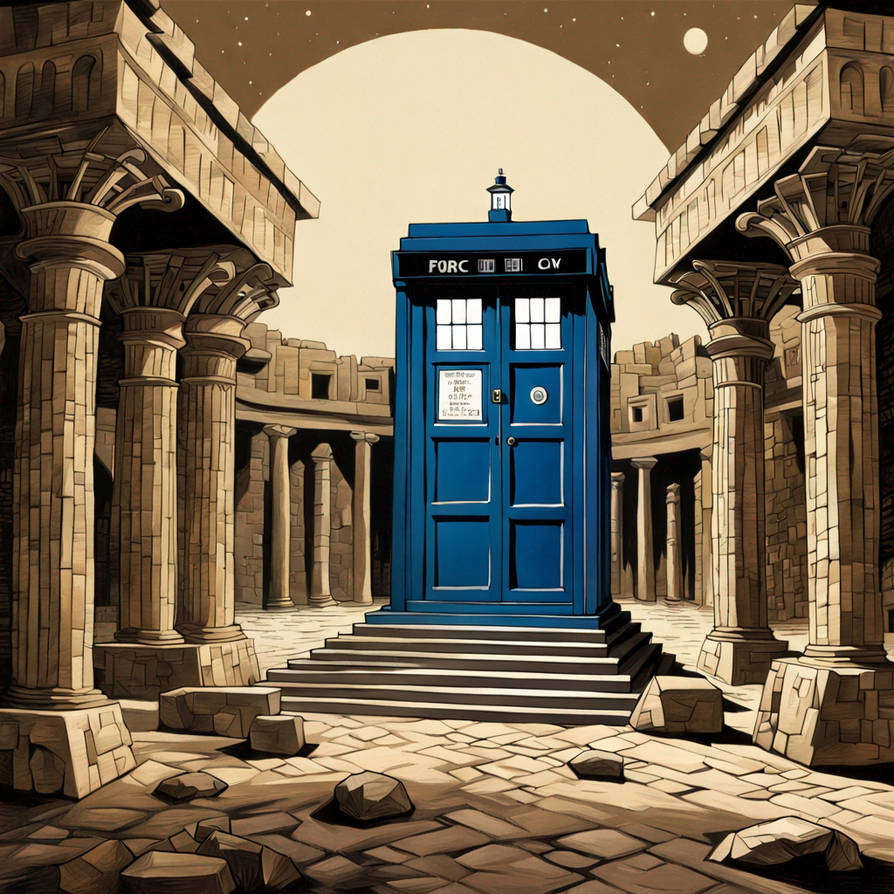 Tardis Spring The Tardis by Roseallie on DeviantArt