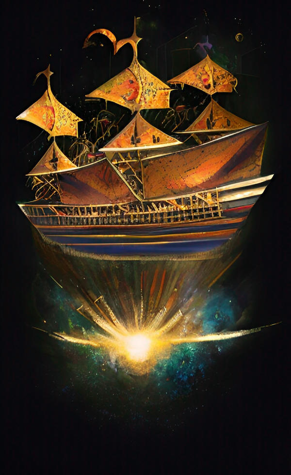Ship illustration by minstrey on DeviantArt
