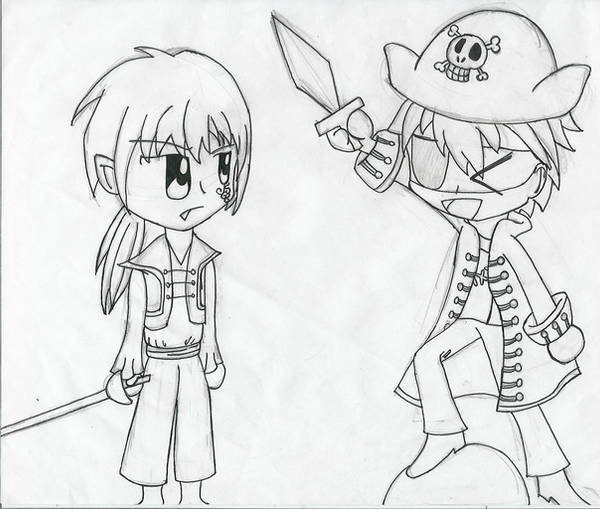 Ryoma and Neoga- Arrg by AnimeRascal