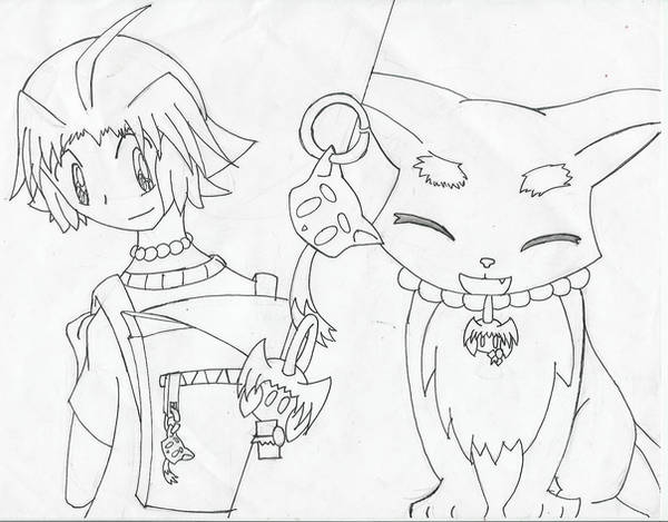 Light and Raijin- Charms by AnimeRascal