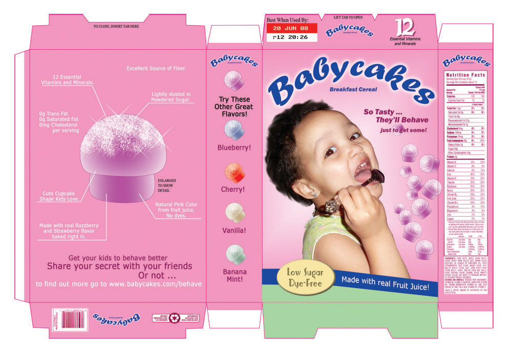 Babycakes Breakfast Cereal