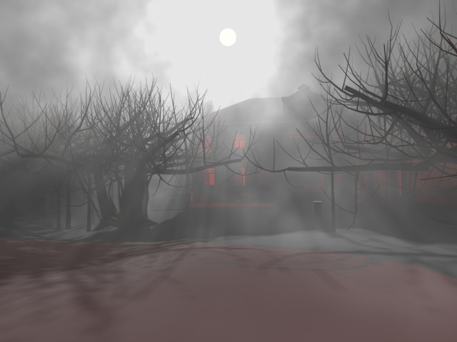 Spooky Scene :3DStudioMax: