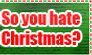 I Love Christmas Stamp