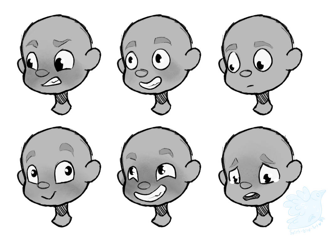 Expression Practice by Spirit-Bird-Art on DeviantArt