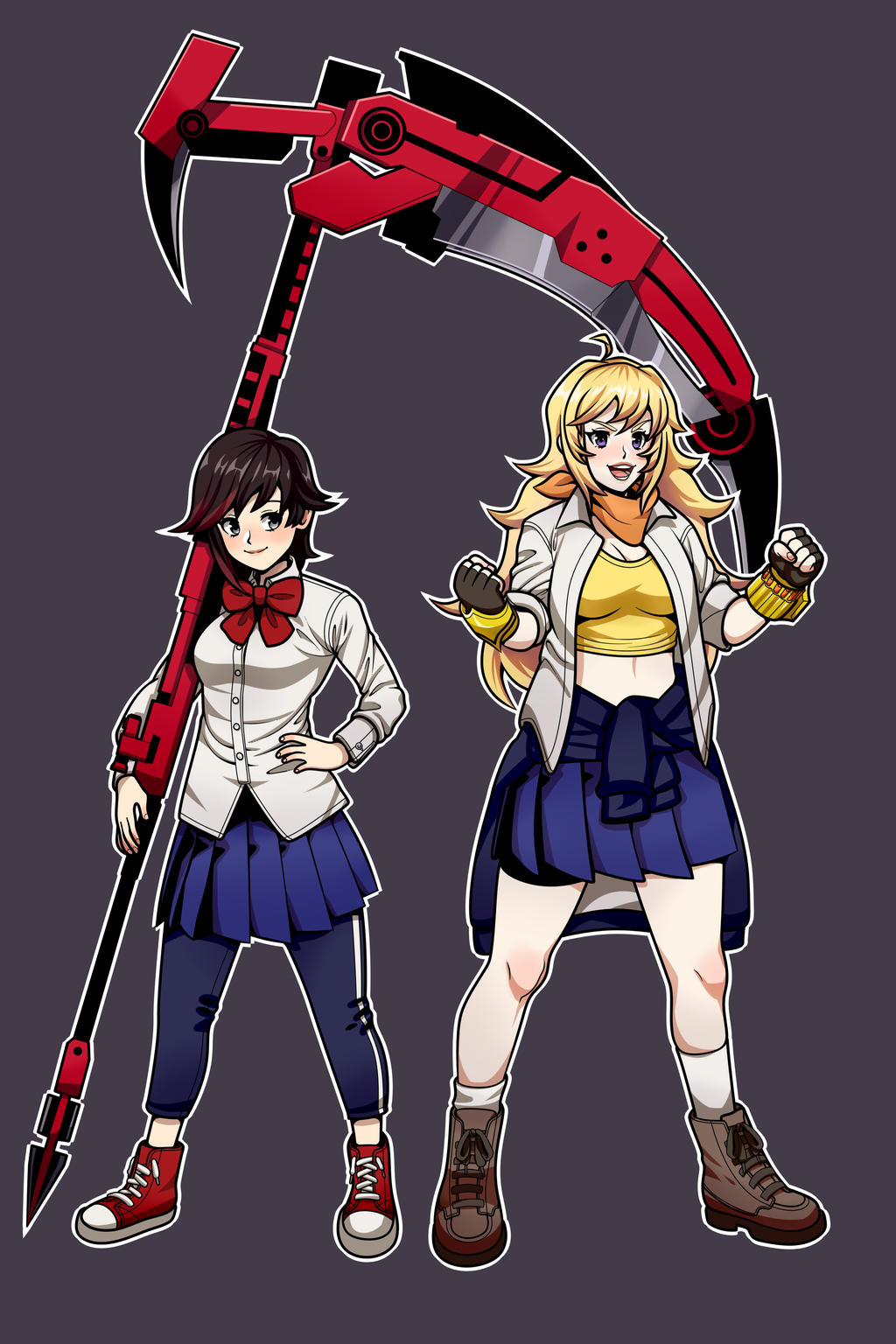 Ruby Yart Ruby-Yang Remake open commissions by MarloMora on DeviantArt