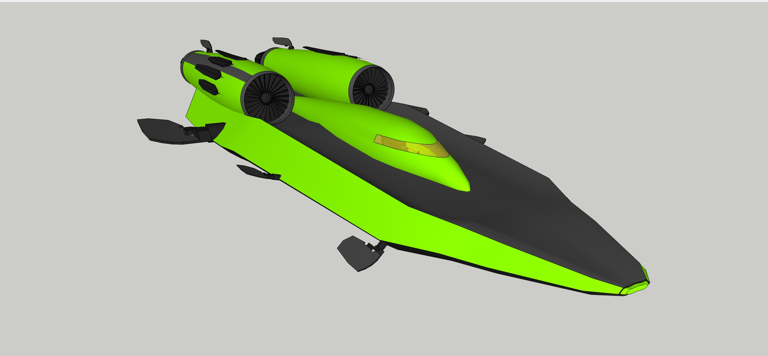 Martian Aero Racer WIP