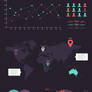 Midnight Blue: Free Infographic PSD Template