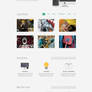 Free PSD: Minimalist One Page Website Template
