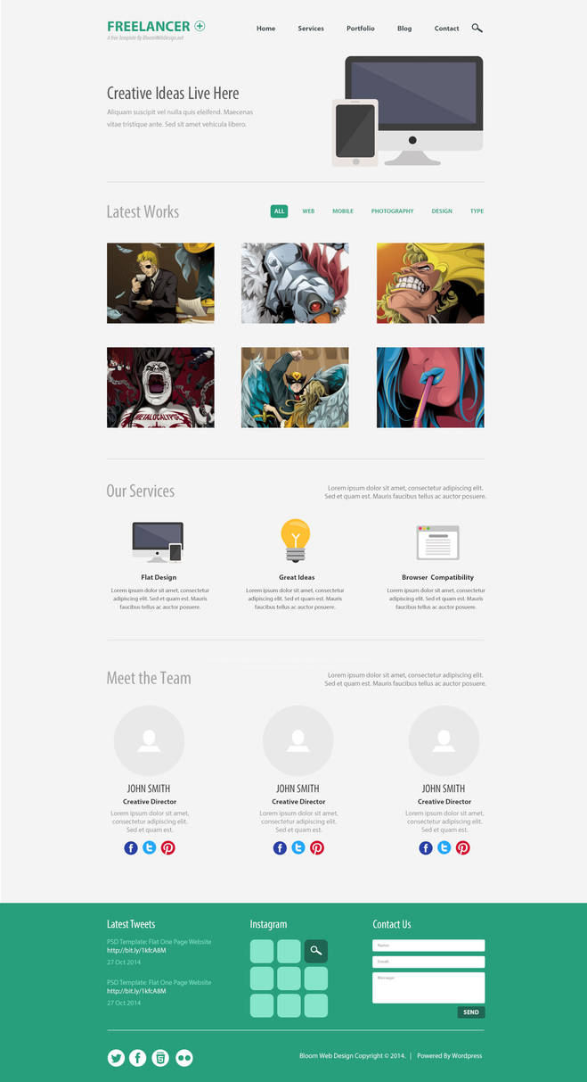 Free Psd Minimalist One Page Website Template By Ainsleyb On Deviantart Free Psd Minimalist One Page Website Template By Ainsleyb