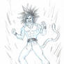 Super Saiyan 4 Goku Sketch