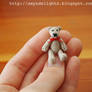 Miniature Crochet Teddy Bear