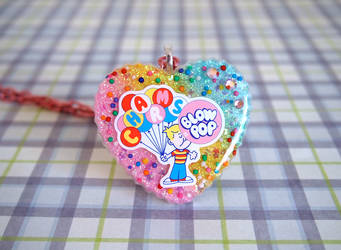 BLOW POP Resin Necklace