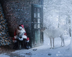 Sad Santa by adrianoampb Sad Santa by adrianoampb