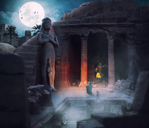 The Guardian of the Temple by adrianoampb The Guardian of the Temple by adrianoampb