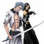 Nanao Ise and Grimmjow Jeagerjaques (: