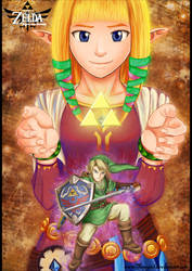 Zelda and Link - Skyward Sword