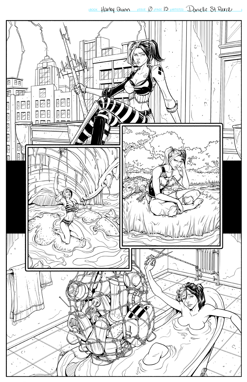 Harley Quinn #0 Contest Page