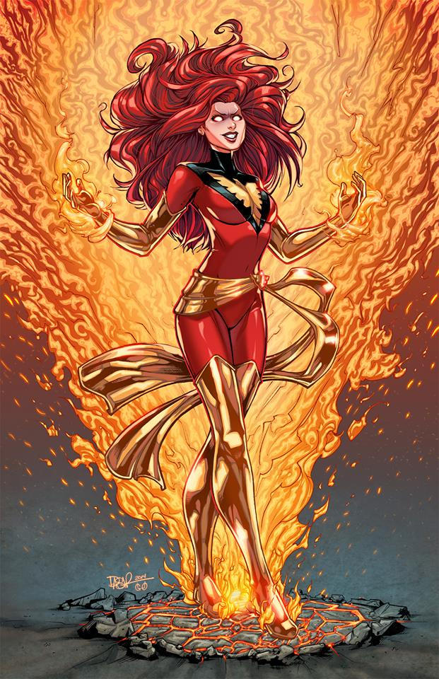 Dark Phoenix Colored by igloinor by DStPierre on DeviantArt
