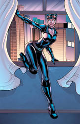 Catwoman Colored by J-Skipper