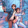 Han And Leia Colored By J Skipper