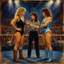 Wendi Richter and Sherri Martel