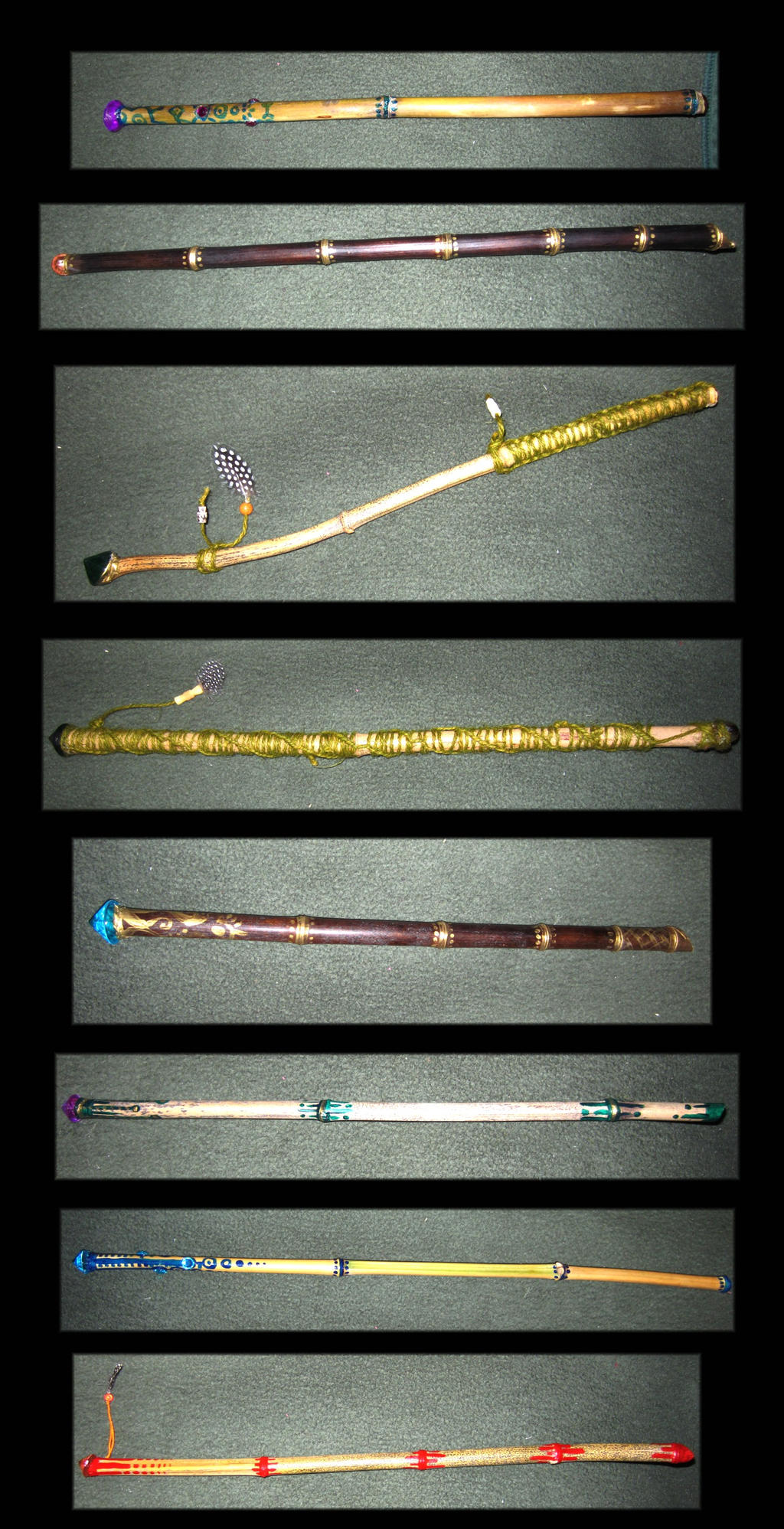 Bamboo Magic Wands